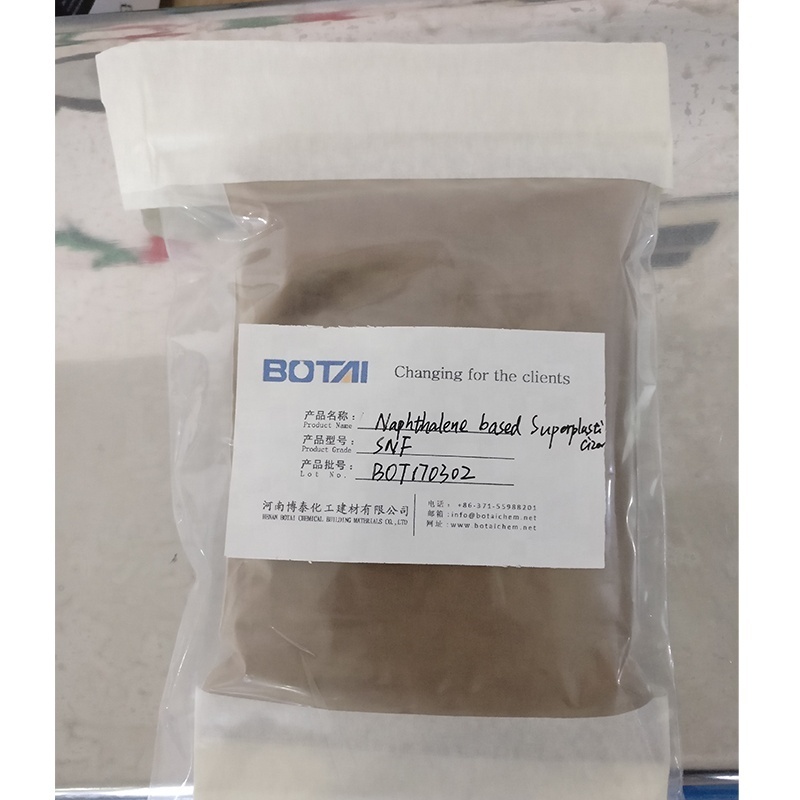 Sodium Naphthalene Sulfonate sodium lignosulfonate SNF Superplasticizer powder for Concrete water reducer admixture