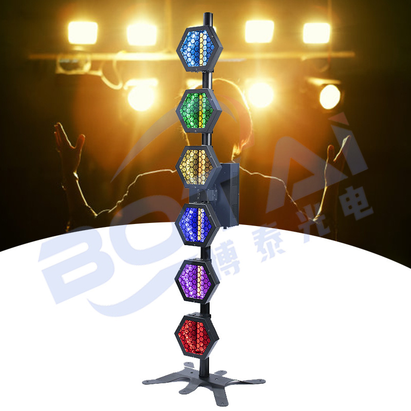 Botai 6X60W LED Pixel Flash Line Vertical RETRO LIGHT DJ Disco Party concert Effect Lights bar stage Light