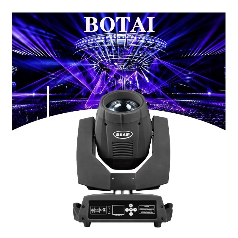 Botai Sharpy 7r 230w moving beam light led stage disco dj beam 7r with flight case moving head light