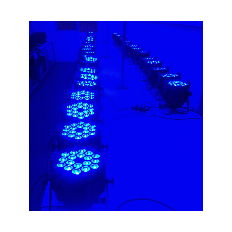 18x18w waterproof 60  led par light multi colour