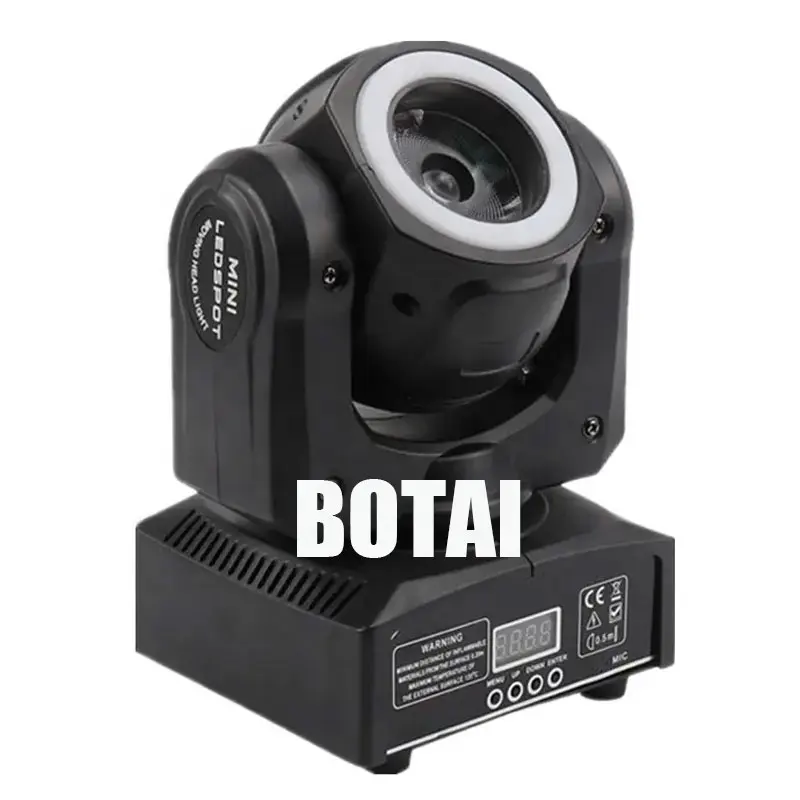 Botai Mini 60w Led Beam Moving Head Light Rgbw 4in1 Moving Head Beam Dmx512 Led Stage Event Show Mobile Head