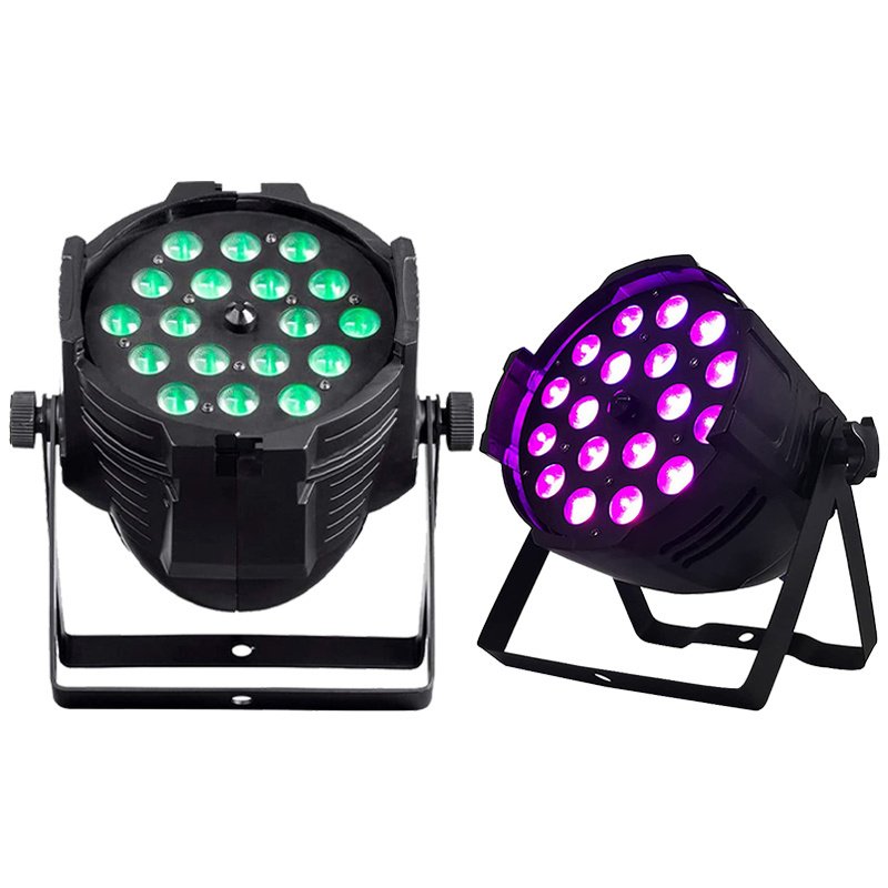 18x18w waterproof 60  led par light multi colour