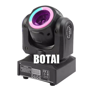 Botai Mini 60w Led Beam Moving Head Light Rgbw 4in1 Moving Head Beam Dmx512 Led Stage Event Show Mobile Head