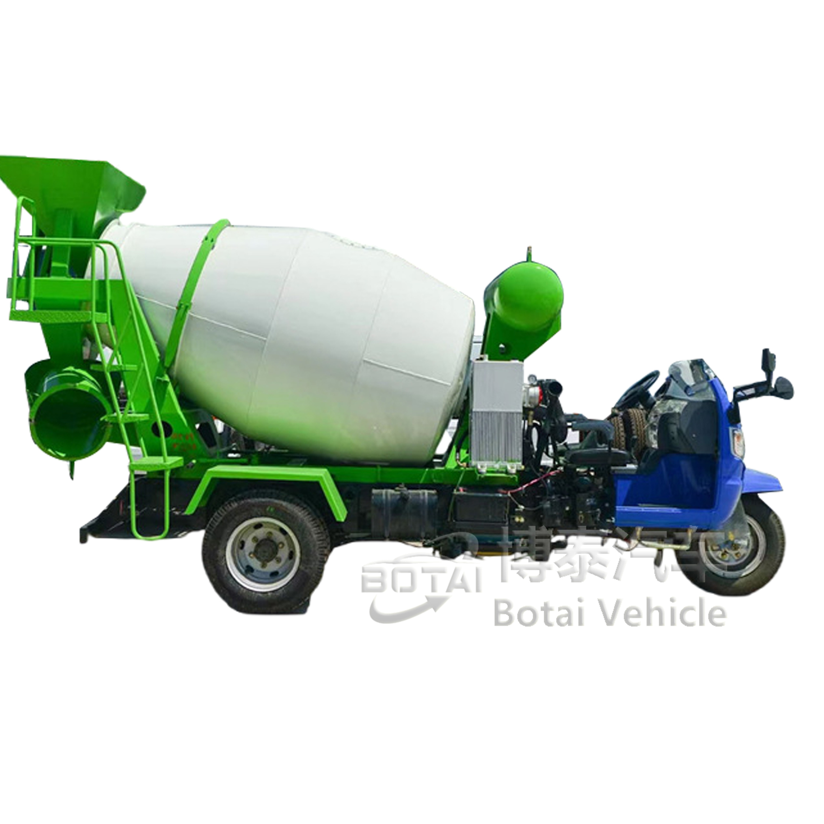 5wheels 1.5cbm Yard Mixer Cement Transiting Mixer Engine Concrete Used Mixing Truck Construction Diesel Engine  Mixer