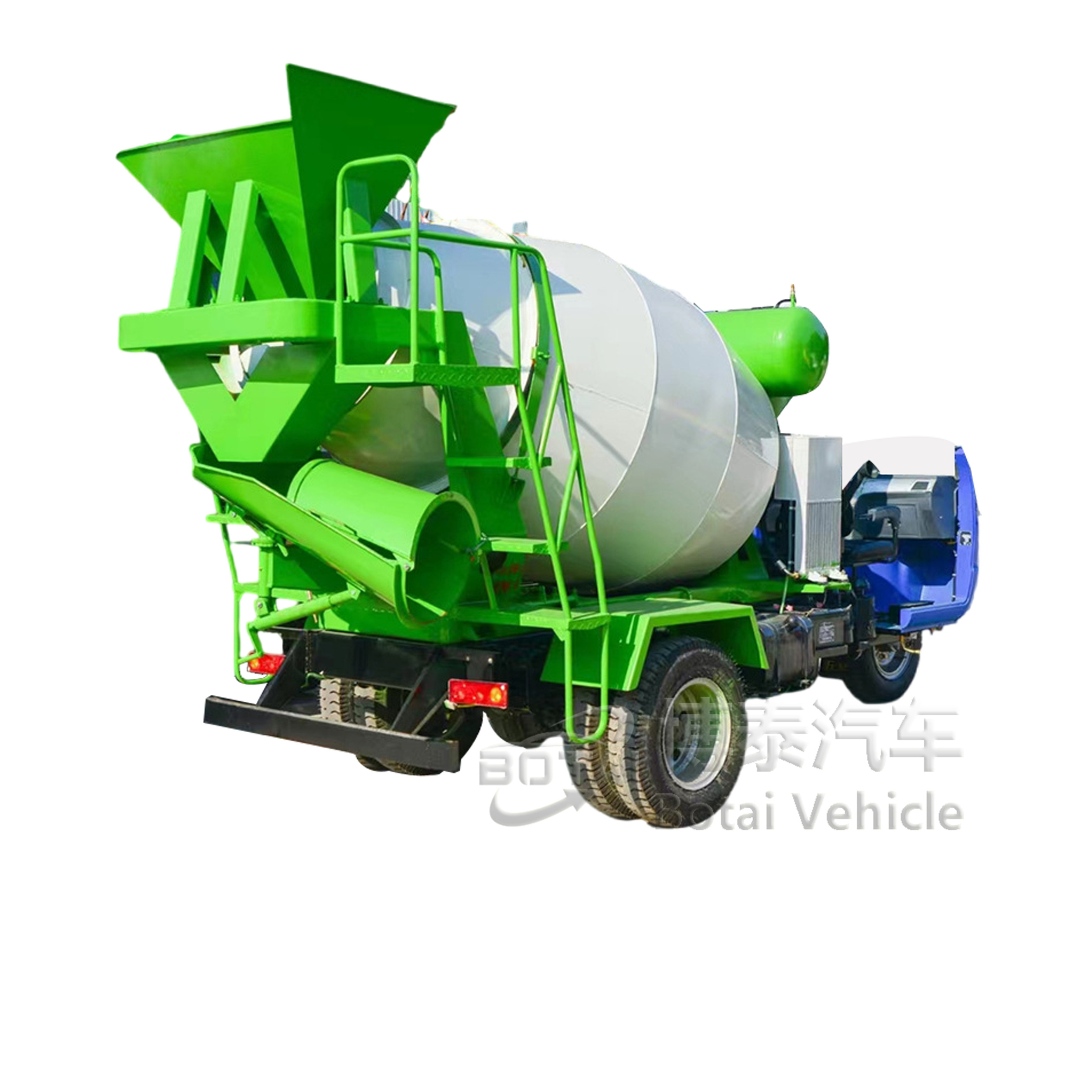 5wheels 1.5cbm Yard Mixer Cement Transiting Mixer Engine Concrete Used Mixing Truck Construction Diesel Engine  Mixer