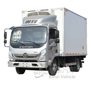 FOTON ice cream delivery truck fresh transport truck manufacturer Refrigerated Truck