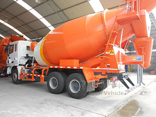 Bulk Cement Concrete Mixer Truck 371hp Ready Cement Mixer Truck 12 Cubic Yards Concrete Transit Mixers Movable