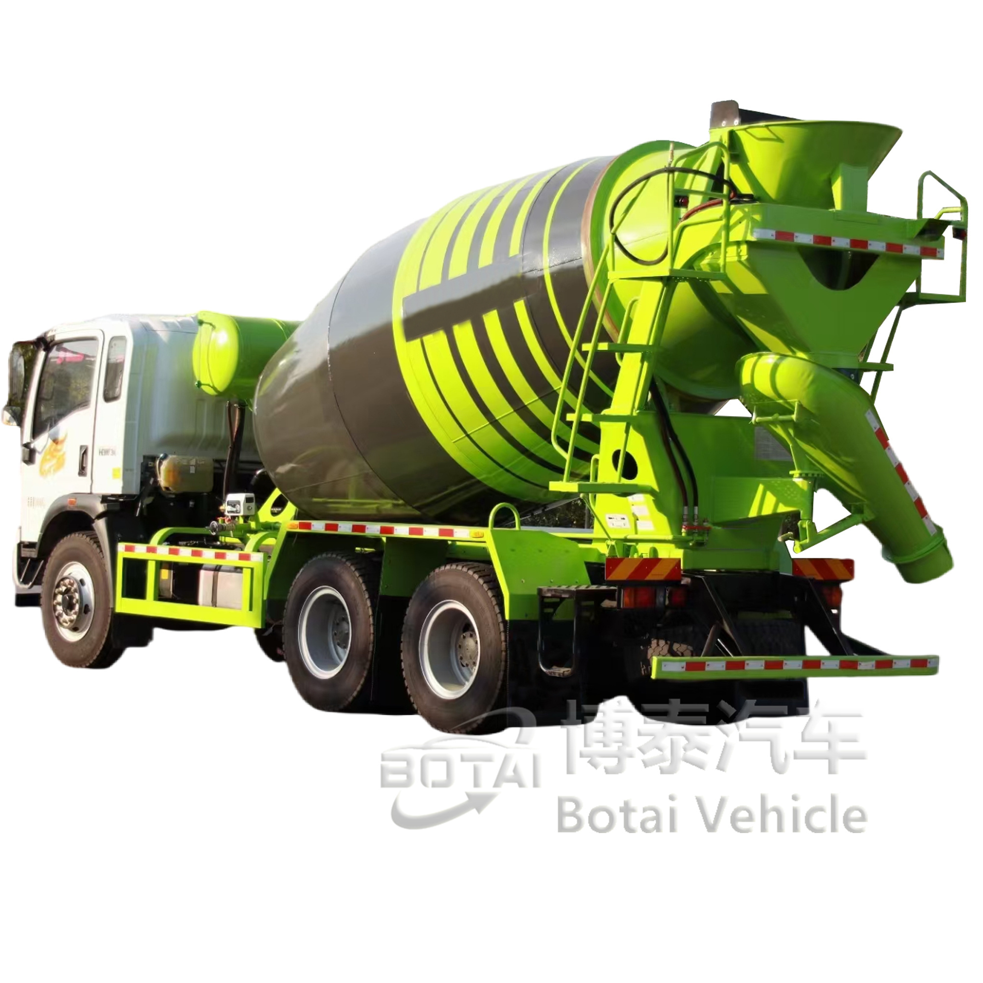 Bulk Cement Concrete Mixer Truck 371hp Ready Cement Mixer Truck 12 Cubic Yards Concrete Transit Mixers Movable