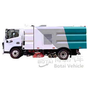 Dongfeng 4*2 road sweeper Sweeping dust cleaner Washing Street Sweeping Vehicle