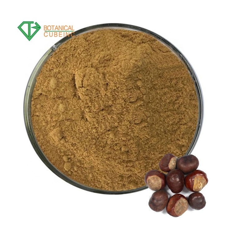 B.C.I Aesculus hippocastanum castanea sativa European tree horse chestnut extract powder aescin escin chestnut leaf extract