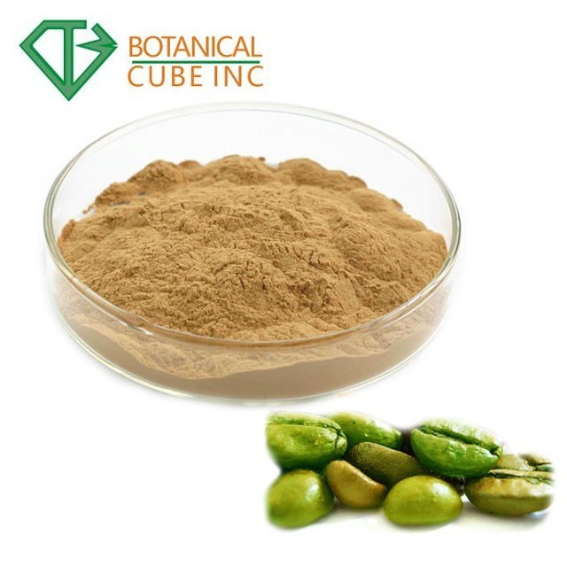 B.C.I SUPPLY Halal Green Coffee Bean Extract Weight Loss Foods High in Chlorogenic Acid Powder