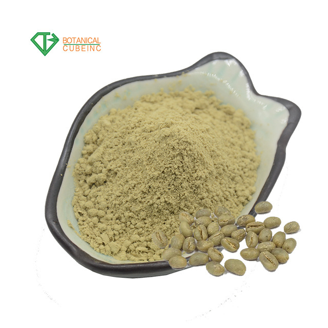 B.C.I SUPPLY Halal Green Coffee Bean Extract Weight Loss Foods High in Chlorogenic Acid Powder