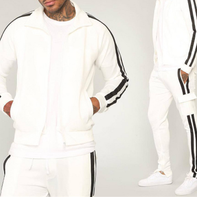 Custom Logo Solid Color Men Sweat Suit Running Jogging Suits Mens Sweatsuit Cotton Track Suit Hooded Tracksuits For Men