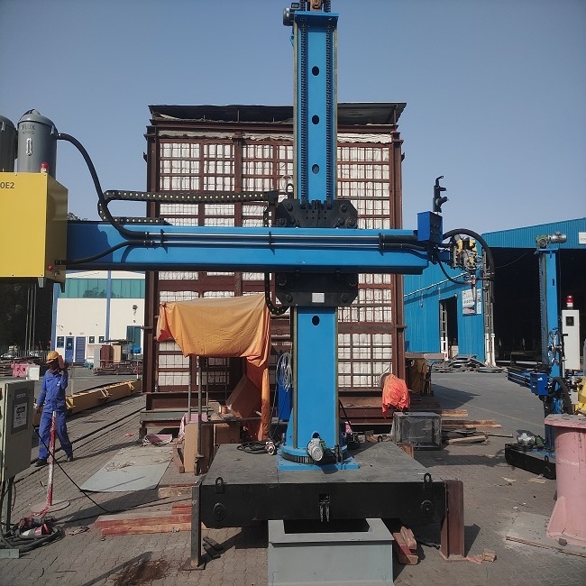 Adjustable Column and Boom Welding Manipulator Equipment