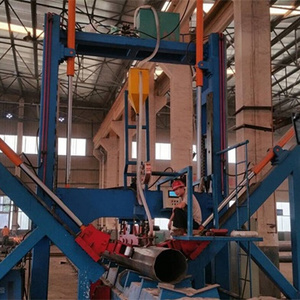 Electric power pole production line SAW submerged Arc welding  gantry or long boom type equipment