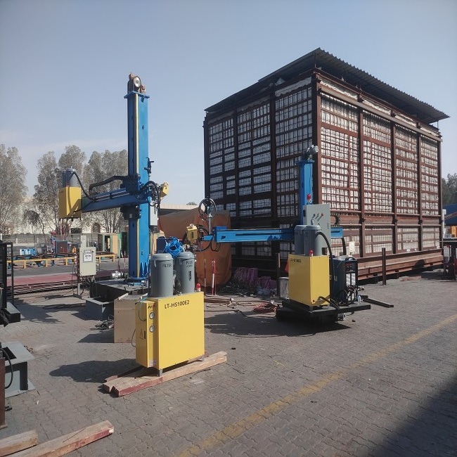 Adjustable Column and Boom Welding Manipulator Equipment