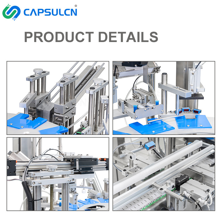 DZH-50S Multi Function Semi Automatic Carton Making Machine Multi Size Vertical Automatic Cartoning Box Packing Machine