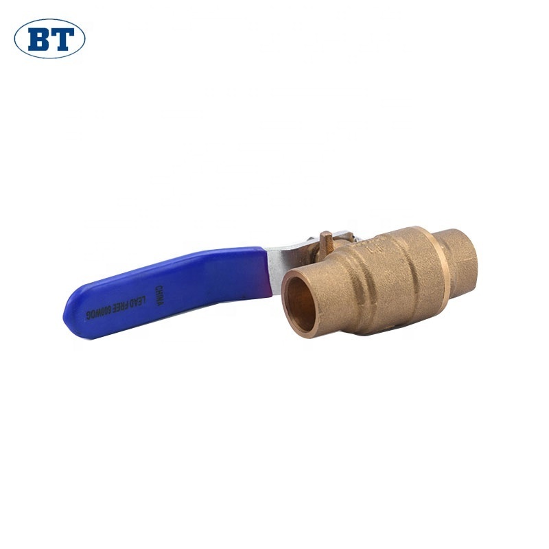 BT1060good quality brass gas safety types  ball valve