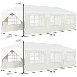 BOTEEN Outdoor Party Wedding Tent Canopy Heavy Duty Gazebo Pavilion 8 Sidewall For Party