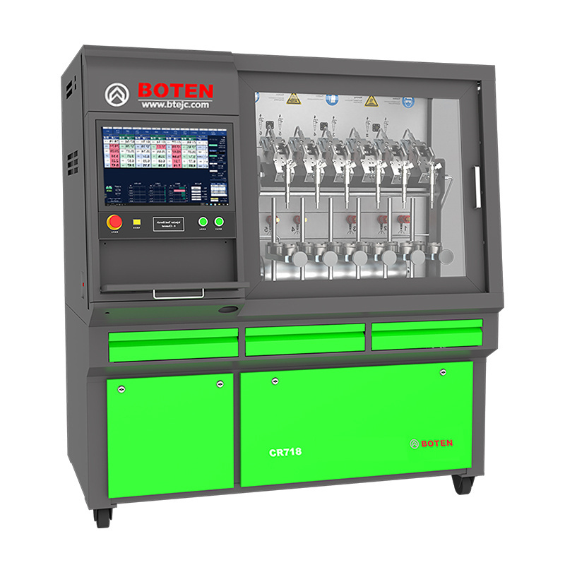 BOTEN   CR718  With 6-Channel Testing Equipment common rail fuel injection system  injector tester