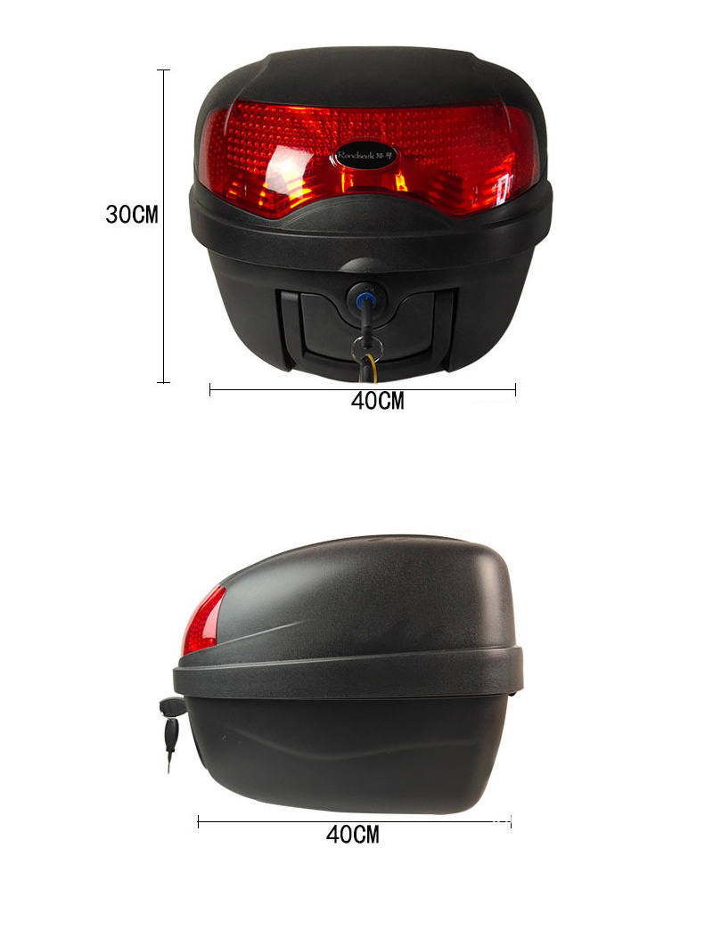 Portable Rear Top Box Delivery Tank Luggage Trunk Motorcycle Tail Boxes For Harley Yamaha Honda