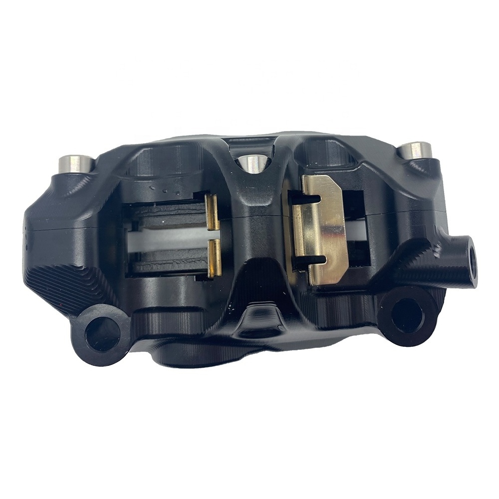 27mm*4 Piston Aluminum Universal Motorcycle Brake Calipers with Mounting Pitch 108mm