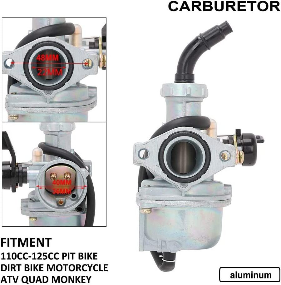 Pz22 22mm Carburator Carb For Honda Win 100 Win100 Eco 100 Hero Cd 100 Deluxe 100cc 110cc 125cc Atv Monkey Scooter