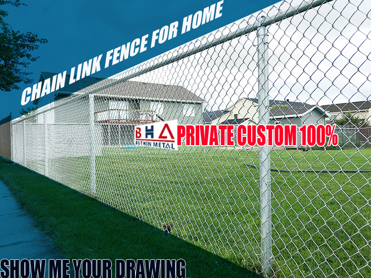 2022 Hot sale Boundary wall diamond mesh cyclone fence chain link fence design farm fence