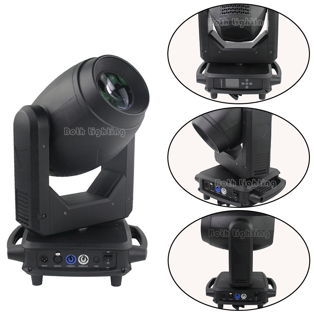 Bothlighting 300W BSW LED Hybrid Beam Spot Wash 3in1 Gobo Moving Head Hybrid For Stage Theater Sharpy Light