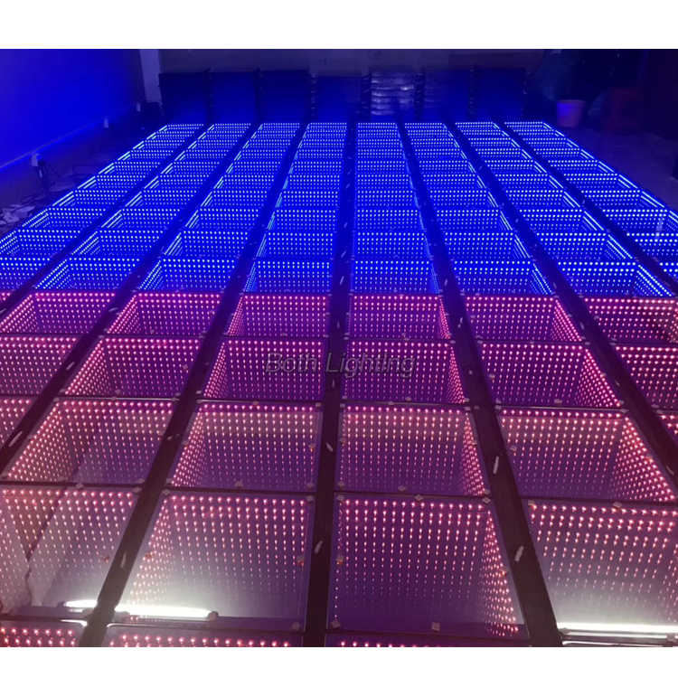 hot selling Night Club wireless interactive dance floor 3d dance floor