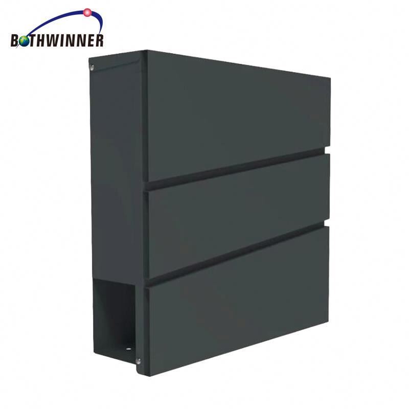 promotional modern residential durable electronic mailbox H0Qdd outdoor standing metal mail box