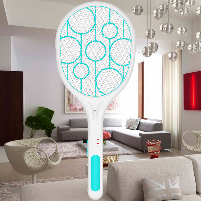 Zapper Fly Swatter Electric for Mosquitoes Indoor Outdoor Harmless to Humans Battery Operated  Handheld Bug Zapper Racket