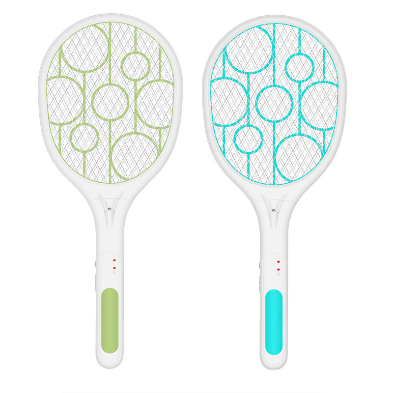 Zapper Fly Swatter Electric for Mosquitoes Indoor Outdoor Harmless to Humans Battery Operated  Handheld Bug Zapper Racket