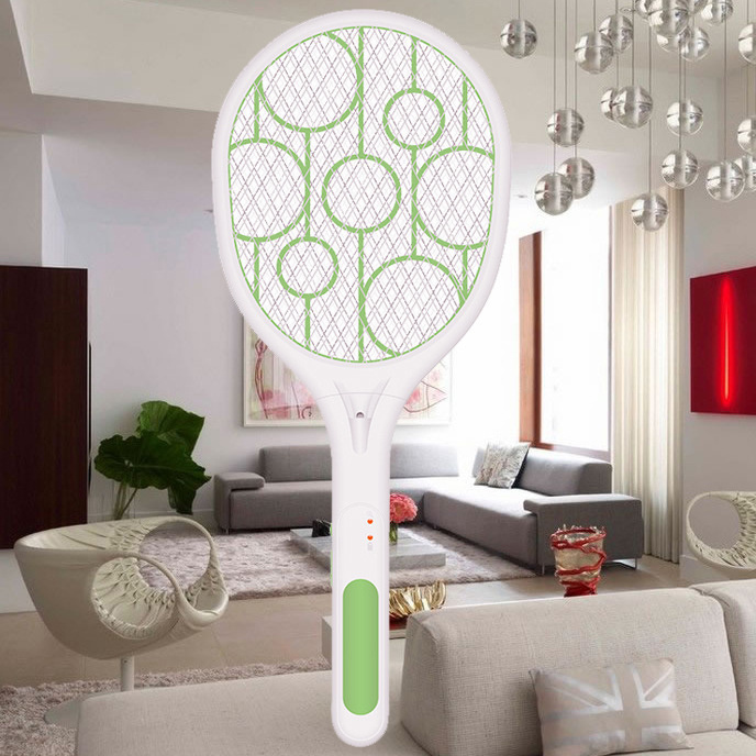 Zapper Fly Swatter Electric for Mosquitoes Indoor Outdoor Harmless to Humans Battery Operated  Handheld Bug Zapper Racket