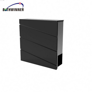 promotional modern residential durable electronic mailbox H0Qdd outdoor standing metal mail box