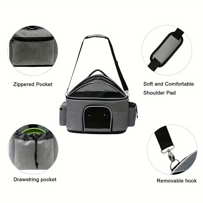 Cat Backpack Carrier Pet Travel Outdoor Shoulder Mesh Breathable Bag For Cats And Dogs Portable Backpack