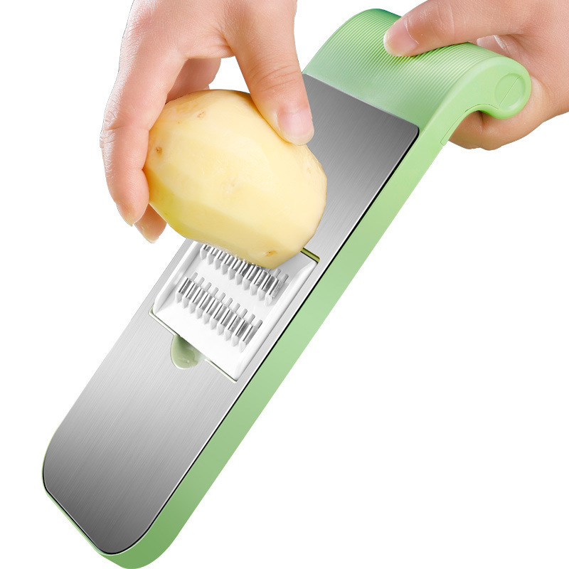 New Multifunctional Vegetable Cutter Potato Shreds Artifact  Blades Creative Kitchen Household Large Slicer Grater Scraper