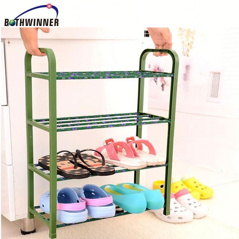 4 tier shoe rack HOPeg 4-tier entryway shoe shelf