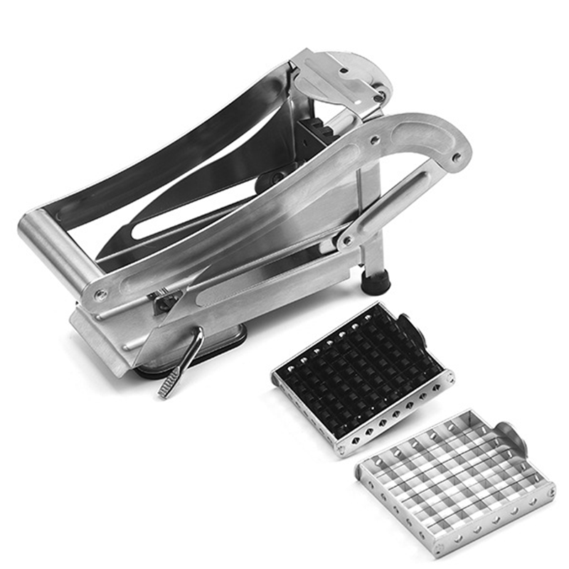 Stainless Steel Manual Potato Cutter Shredder French Fries Slicer Potato Chips Maker Meat Chopper Cutting Machine Kitchen Tools