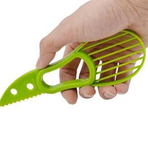 Creative with protective cover avocado slicing knife peeling and peeling pulp separation slicer kitchen fruit tools