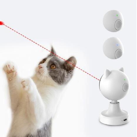 Automatic Cat Toys Interactive Smart Teasing Pet LED Laser Indoor Cat Toy