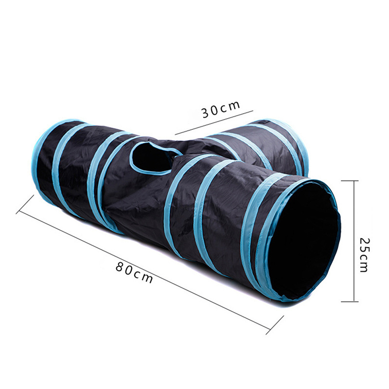 Pet Cat Tunnel Toy Indoor Outdoor Pet Training Toys For Rabbit Cat Play Tunnel Tube Toys