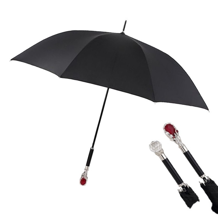 Walking Cane And Stick Crutch Umbrella Unbreakable Classic Canes Walking Long Straight Stick Umbrella