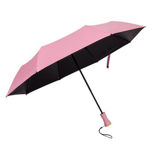 Fantastic Wholesale Automatic Open Multi-Function USB Mobile Charge Power Bank Folding Umbrella