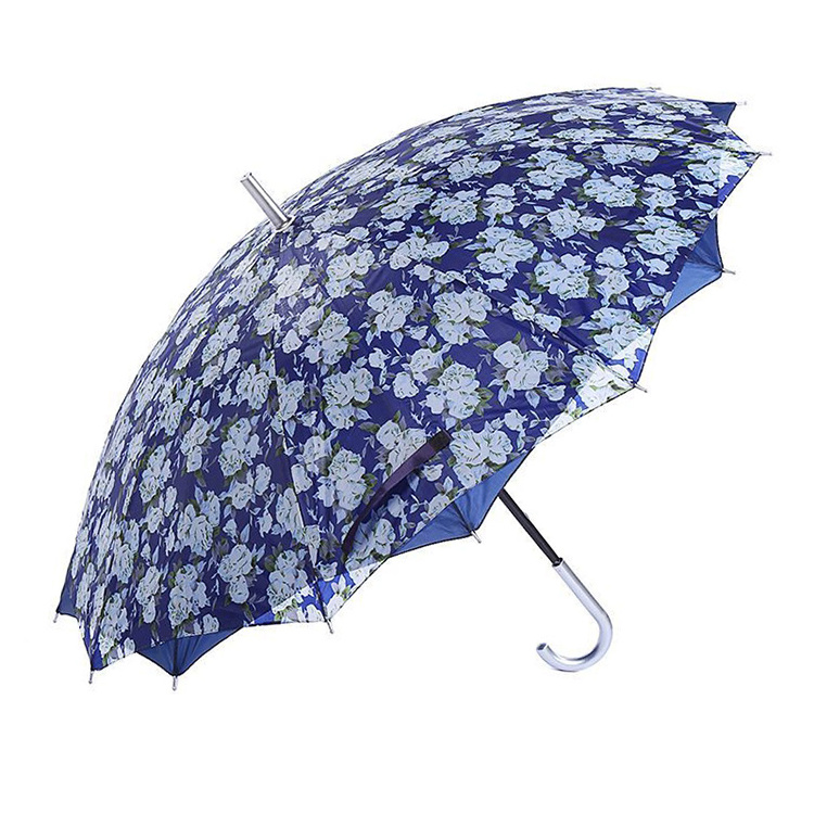 Peru Style 16K Cheap Auto Open Straight Umbrella