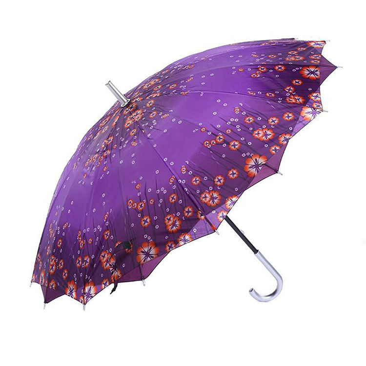 Peru Style 16K Cheap Auto Open Straight Umbrella