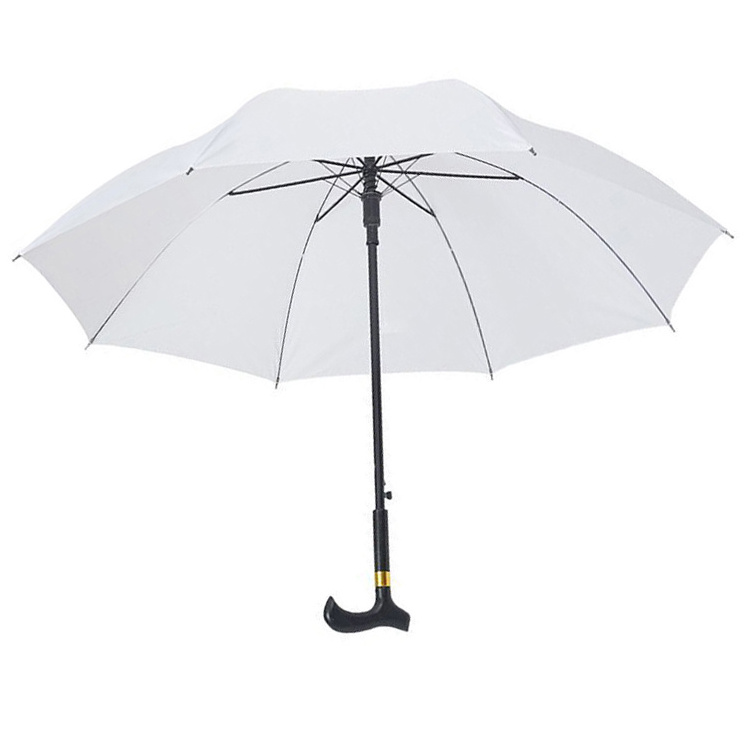 Semi-automatic Umbrella Gentleman Suitable For Old Man Cane Giveaways Walking Stick Umbrellas