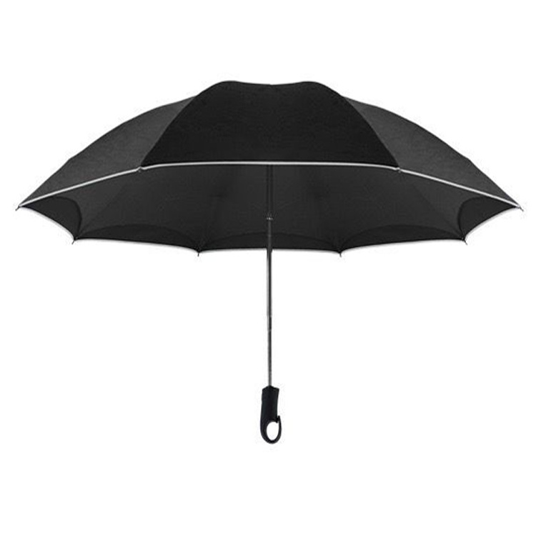 Supplier Lock Head Handle Wholesales Cheap Folding Inverted Umbrella For Travel Mini Rain 3 Folds Umbrella With Logo Prints