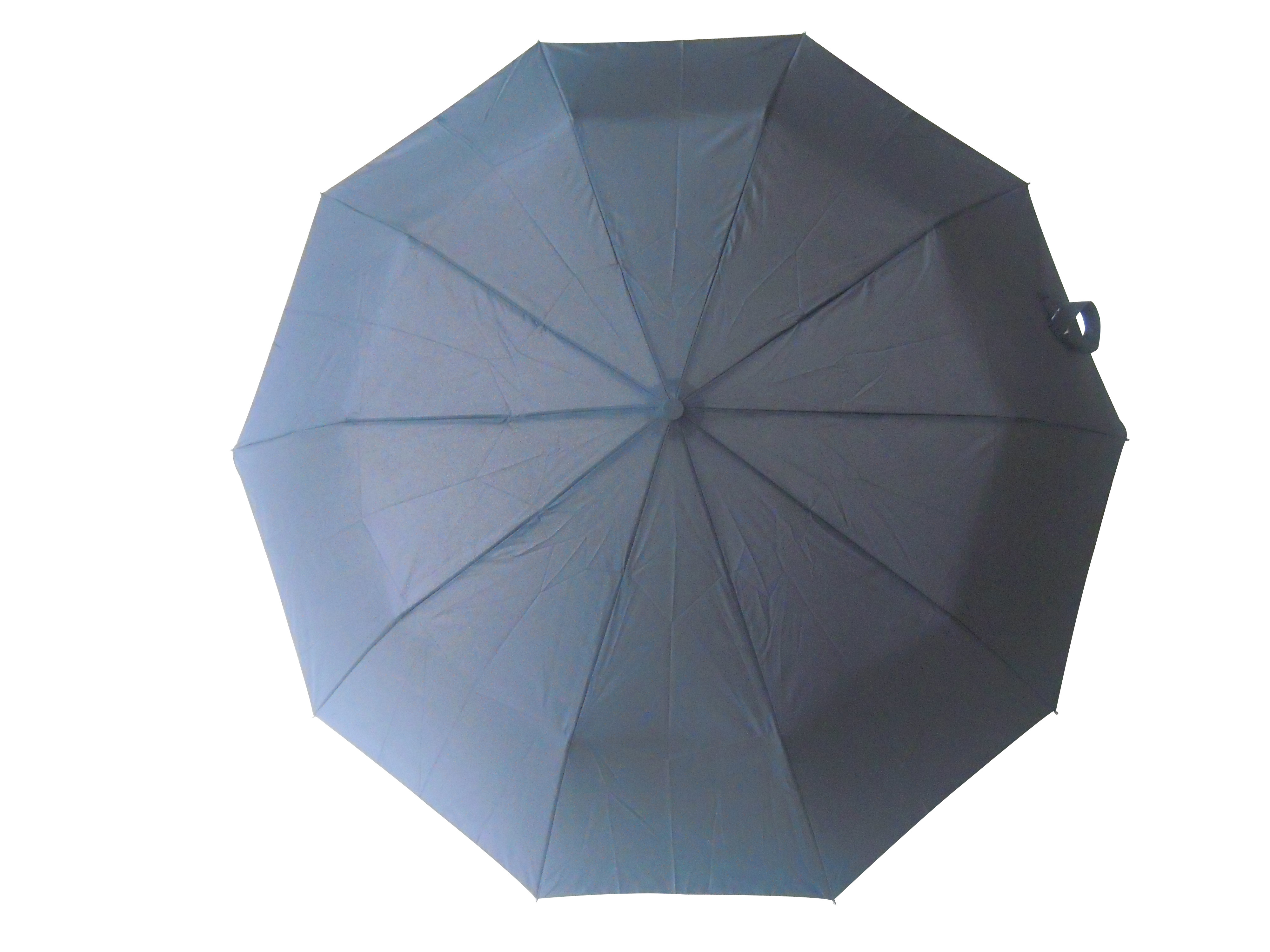 RPET Eco-friendly Windproof Pongee Rain Travel 3 Folding Auto Open Folding Uv Automatic Foldable Umbrella For Rain