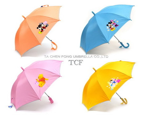 Manufacturer Factory Windproof Uv Lovely Cute Animal 3D Custom Print Pink Cartoon Rain Kids Children Umbrellas